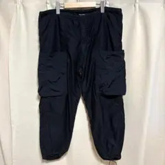 y071203 Lee×CITYSHOPコラボ カーゴパンツ M ブラック ロゴのサムネイル
