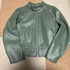 GUフェイクライダースジャケット