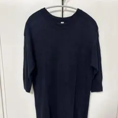 URBAN RESEARCH DOORS かぐれ　リネンニットワンピース