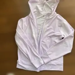 UNIQLO AIRism パーカー 130サイズ　タイダイ紫 新品・未使用