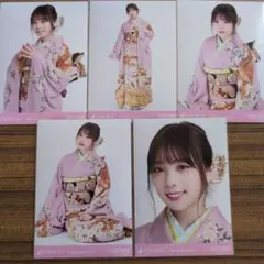 与田祐希　20th.Anniversary ５種コンプ　生写真　乃木坂46