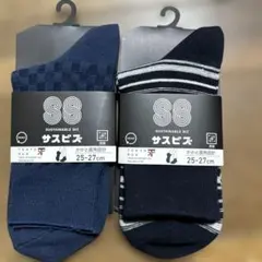 新品TOKYO RUNソックス2足組25-27cm未使用品タグ付き税込1100円