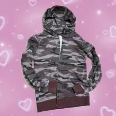 迷彩　パーカー