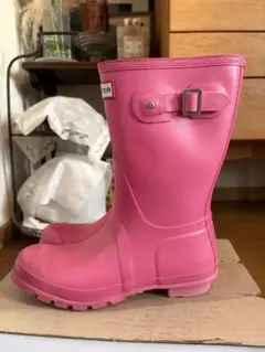 HUNTER 長靴 レインブーツ ピンク