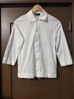 tricot COMME des GARCONS 七分袖フリルデザインシャツ