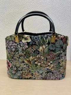 は*な様 銀座平野屋　ビーズハンドバッグ　Ａ-652