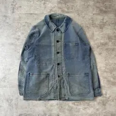 フレンチワークジャケット カバーオール