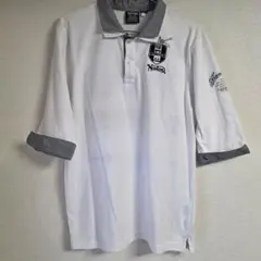 Norton 七分袖ポロシャツ Lサイズ ホワイト