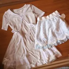 monlily夢展望セットロジータROJITAスカラップmerry jenny