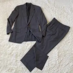 Kent グレー ビジネススーツ ジャケットとパンツセット 裾ダブル