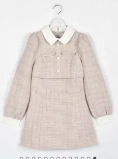 evelynツイードミニフレアワンピース/エブリン