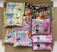 サンリオハローキティグミ3、チョコボーロ5、コメダ珈琲チョコボーロ2、10セット