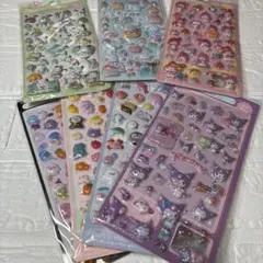 サンリオ　ぷっくりシール　7枚セット