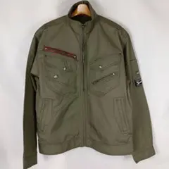 新品　ワークマン　Jawin　LL　作業服ジャケット　アーミーグリーンB6404
