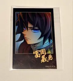 鬼滅の刃 モクテル モクテルバー MOCKTAIL 1周年 箔押し缶バッジ 義勇