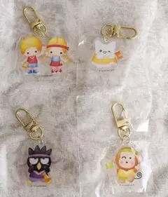サンリオキャラクターズ アクリルチャーム 4点セット