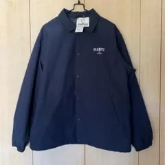 e ユニクロ　ピーナッツ　コーチジャケット　ネイビー　L