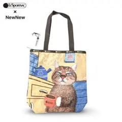 ✨新品タグ付 レスポートサック NEWNEW 猫柄 トートバッグ 日本未発売のサムネイル