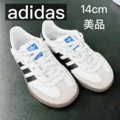 adidas アディダス スニーカー 14cm 美品 samba 靴 キッズ