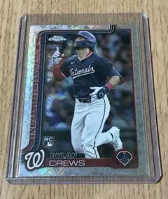 mlb topps non auto dylan crews logoフラ rc