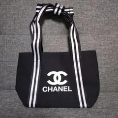 CHANEL ノベルティーシャネル VIPギフト トートバッグ ココマーク 黒