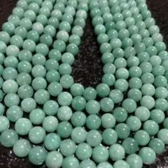 「C6303」ミャンマー産　翡翠　6-7mm 1連