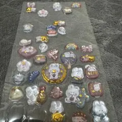 うさぎ ぷくぷくシールおすそ分け