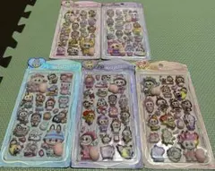 ぷにぷにシール おしりシール Labubu 発光シール