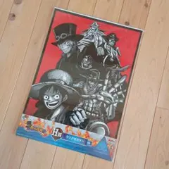 一番くじワンピース/熱き絆編/B3クリアポスター