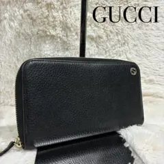 ✨人気✨GUCCI グッチ 長財布 GG インターロッキング レザー ブラック