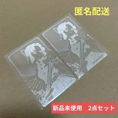 鬼滅の刃　箔カードコレクション　第１弾　　胡蝶しのぶ　2点セット　新品未使用