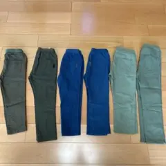 100サイズの長ズボンセット6本
