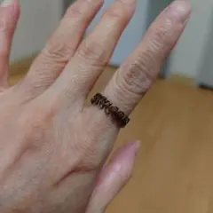約12号　ヴィンテージ リーフモチーフリング