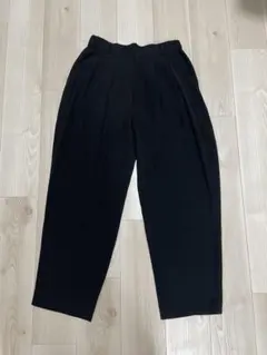 Luis ルイス スラックス 黒 ブラック プリーツ パンツ メンズ ズボンのサムネイル