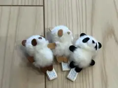 ぴよりーな ふわふわマスコット パンダ