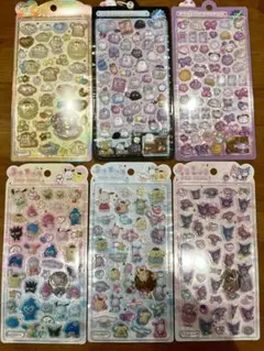 正規品ボンボンドロップシールオリジナル　うるちゅるポップシールサンリオ　6セット