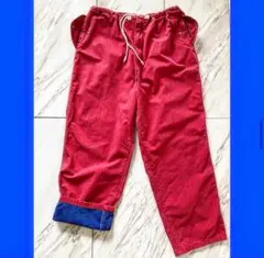 珍品 vintage 80s ralph lauren 極太 スノーカモパンツ