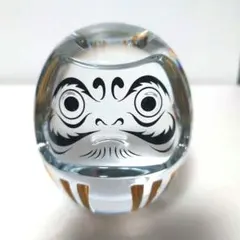 新品未開封】Baccarat バカラ ダルマ｜箱・紙袋・リボン付｜クリスタル