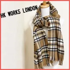 【新品】最終価格HＫしまむらコラボマフラーストール大判チェック