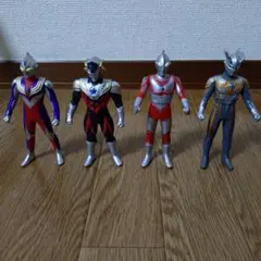 ウルトラヒーロー 500シリーズ ソフビ 4体セット