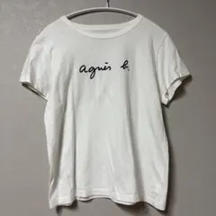 agnès b. ホワイト Tシャツ T3