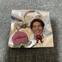 ファジアーノ岡山　2連キーホルダー　ノベルティ　43.鈴木喜丈 選手