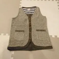 レディース　美品ニットベスト　M〜Lサイズ