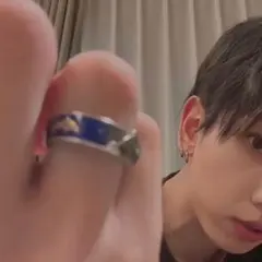 ムードリング 立体イルカ（イハン、ジェヒョン着用）
