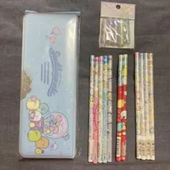 すみっコぐらし 筆箱 ソフトペンケース 鉛筆 赤鉛筆 消しゴム キャップ