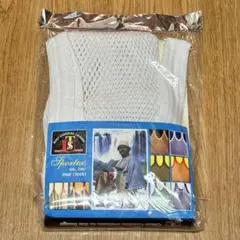 新品 レゲエ網シャツ メッシュベスト ホワイト