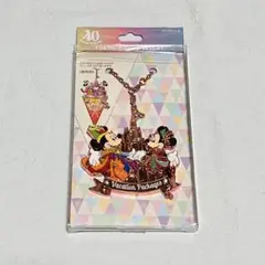 ディズニー　40周年　バケーションパッケージ　バッグチャーム