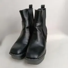 PAGEBOY サイドゴアブーツ Ｌ 約24cm ブラック