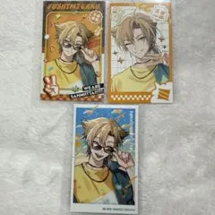 にじさんじ 三ミ一体！！！！！！ランダムチェキ風カード 伏見ガク セット