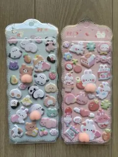 【新品未使用】2枚セット おしり　ぷにぷに　シール